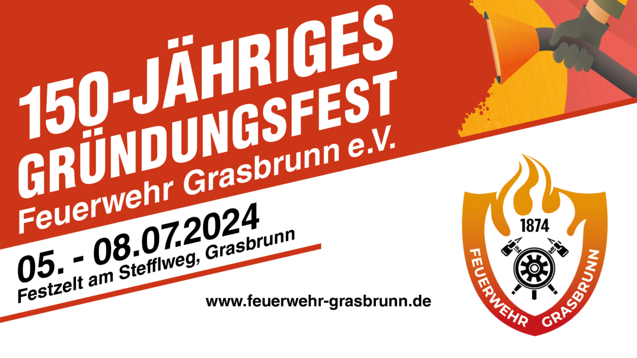 150-Jähriges Gründungsfest der Feuerwehr Grasbrunn