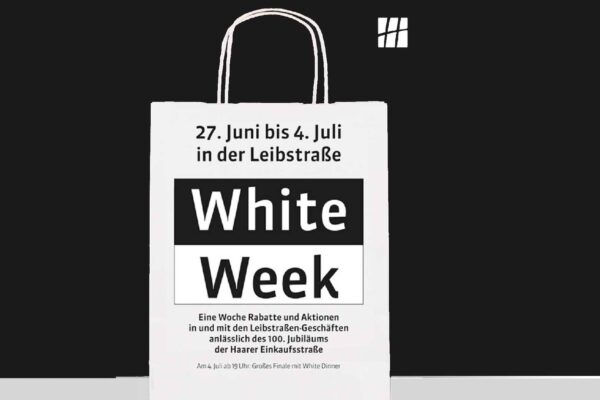 White Week anlässlich des 100. Jubiläums der Leibstraße in Haar