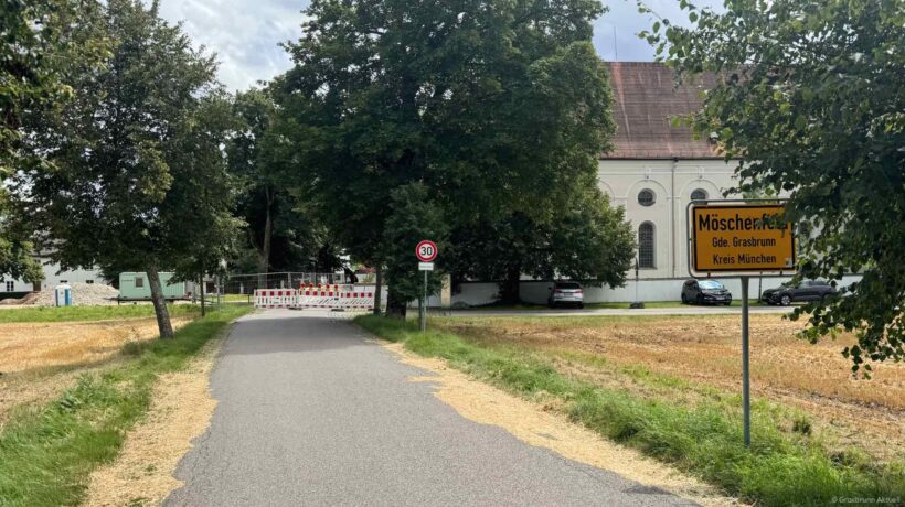 Zufahrt nach Gut Möschenfeld erneut gesperrt