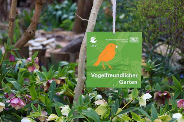 Vogelfreundlicher Garten Foto: Carola Bria, LBV