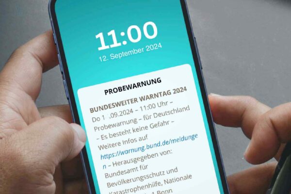 Bundesweiter Warntag mit Probealarm September 2024